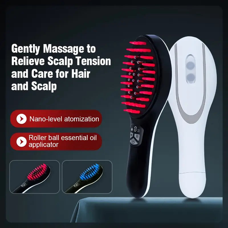 2-in-1 Ionic Hair Dryer & Straightening Comb – Smooth Styling Made Easy