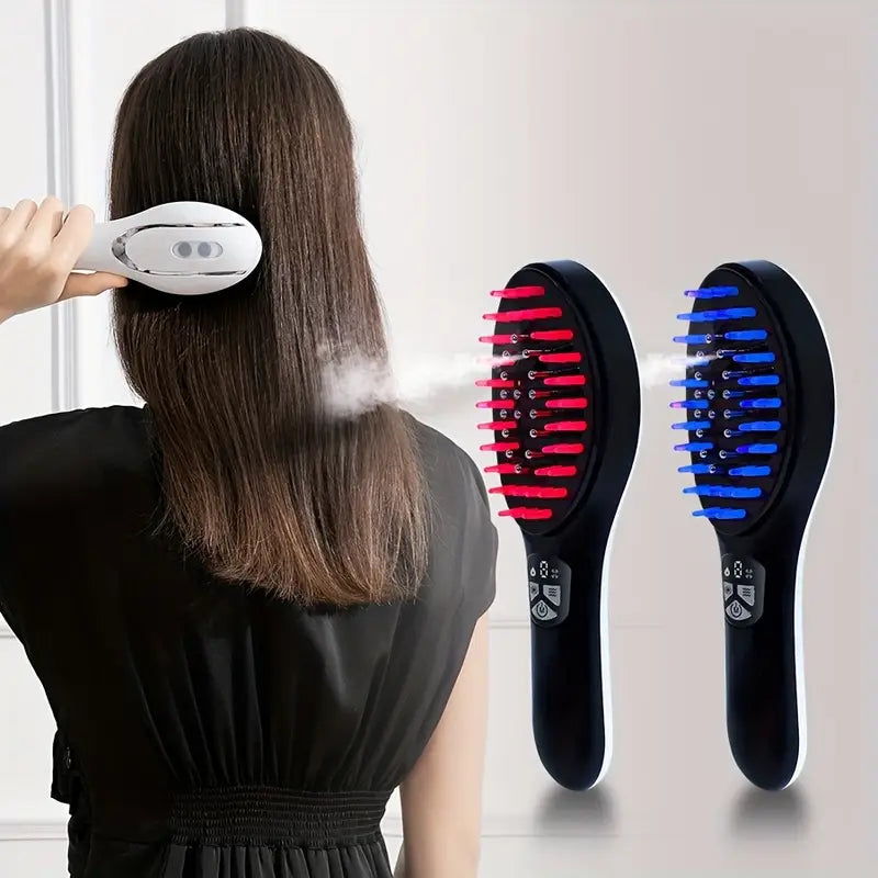 2-in-1 Ionic Hair Dryer & Straightening Comb – Smooth Styling Made Easy