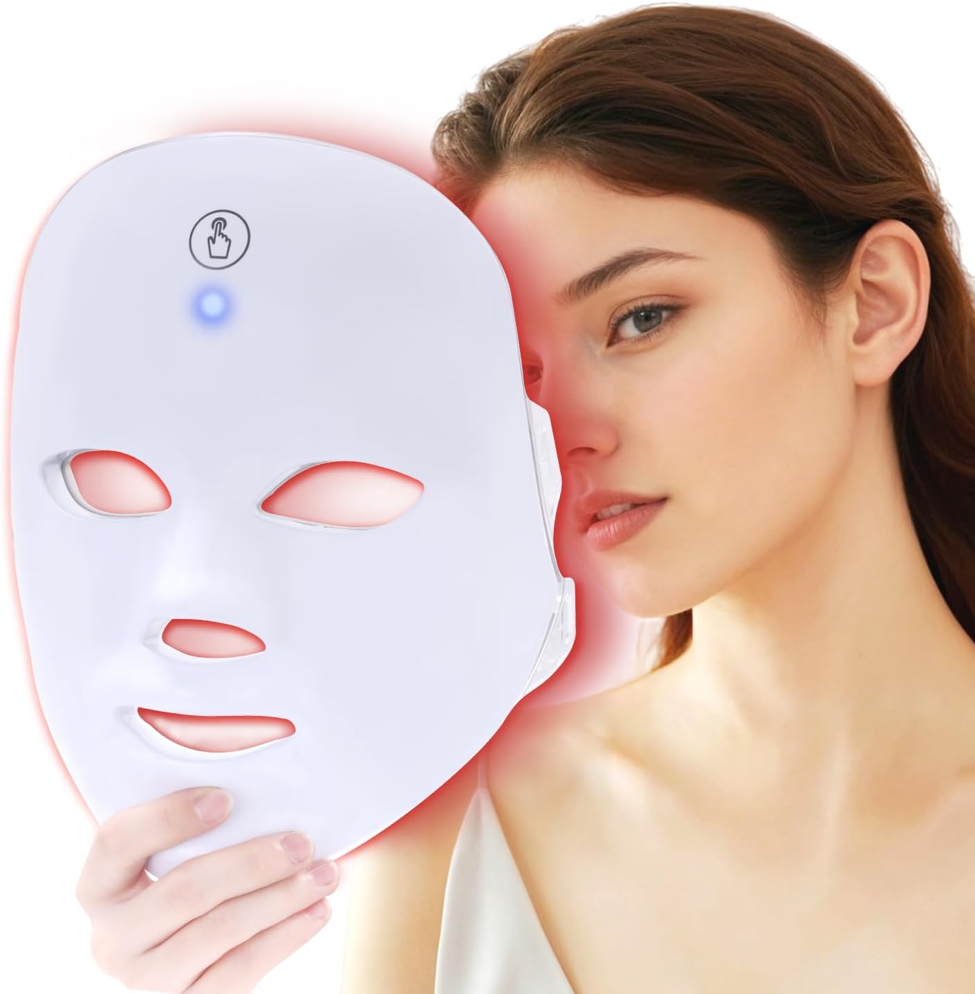Cordless 7-Color LED Light Therapy Skin Mask